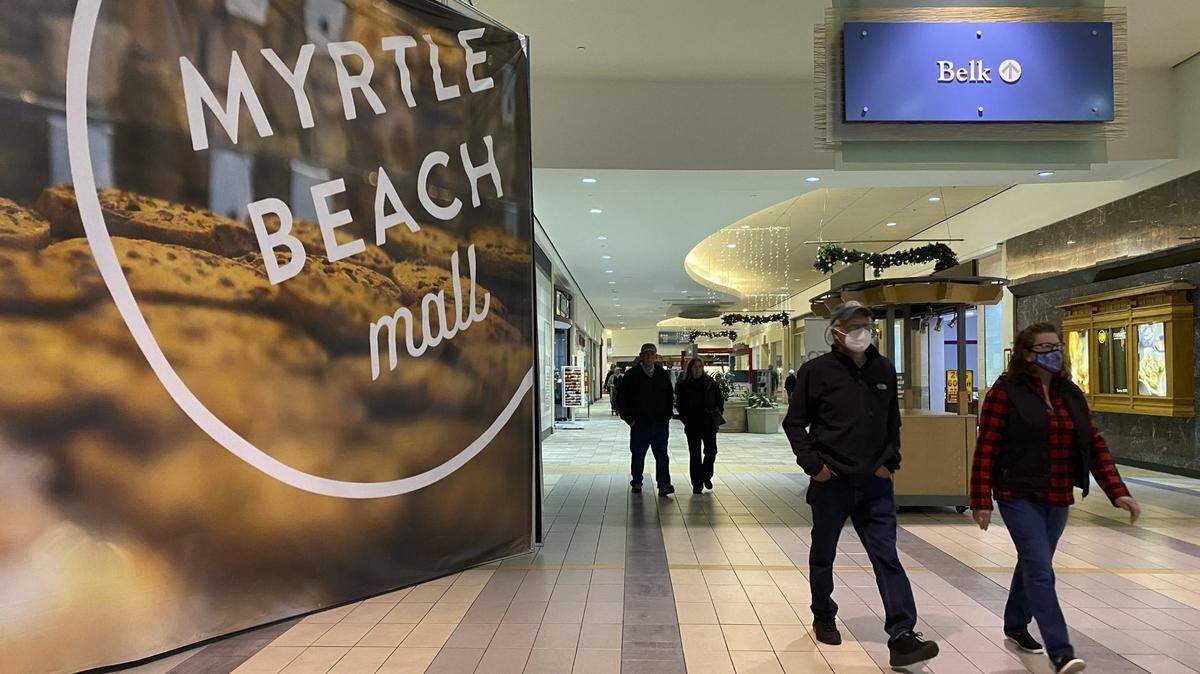 Myrtle Beach Mall Dec. 21, 2021.