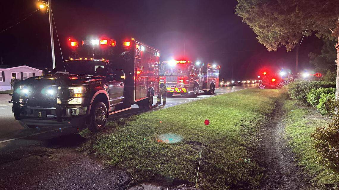 Horry County Fire Rescue responded to a fatal accident Saturday, Aug. 24, 2024, involving a pedestrian in the Conway area.