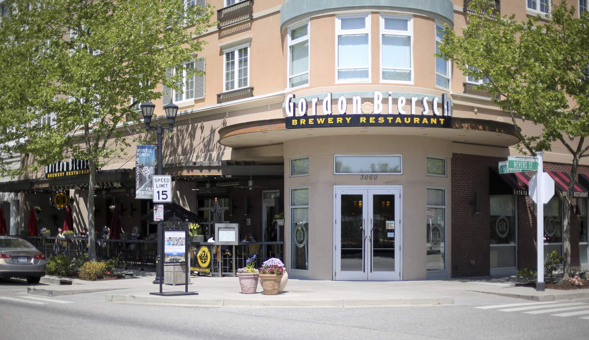 Gordon Biersch Brewery Restaurant at the Market Common in Myrtle Beach, S.C.