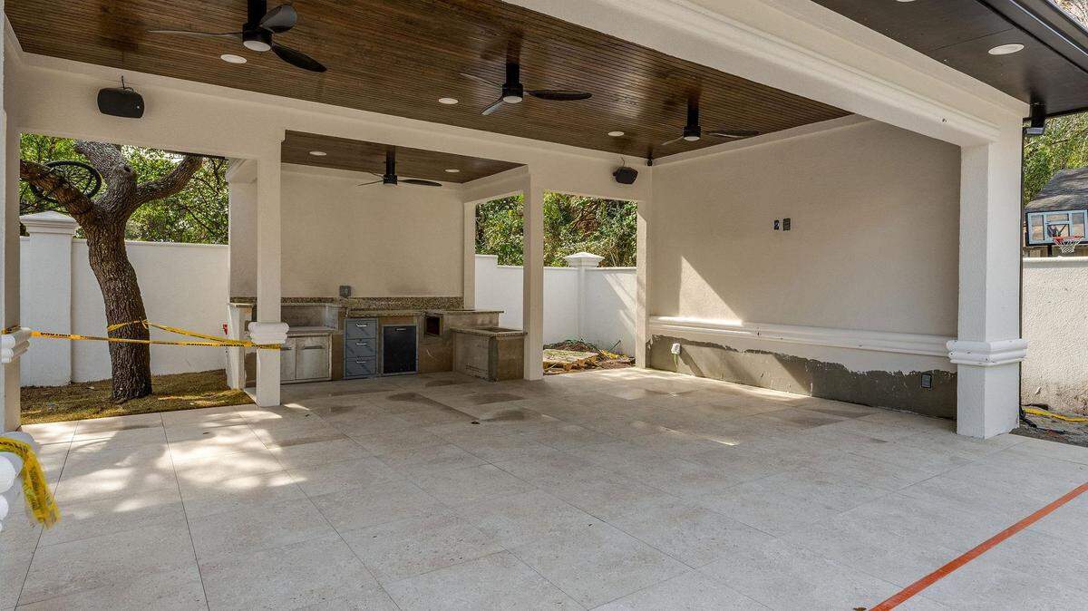 A home on the Myrtle Beach’s Golden Mile, across from the beach, is listed for $3.1 million. It has 6 bedrooms and a 3 car garage.
