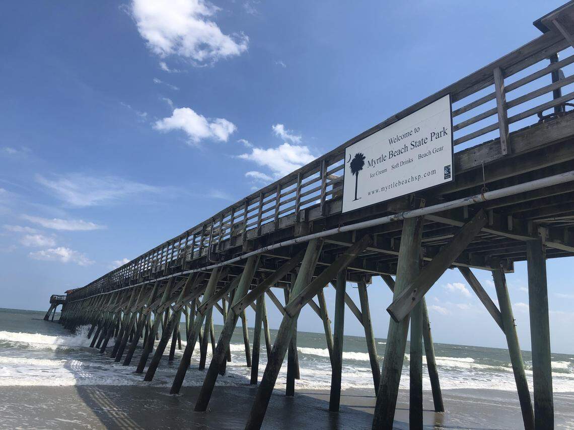 A portion of the Myrtle Beach State Park fishing pier closed earlier this month, but the entire pier is expected to be shut down for repairs through September.