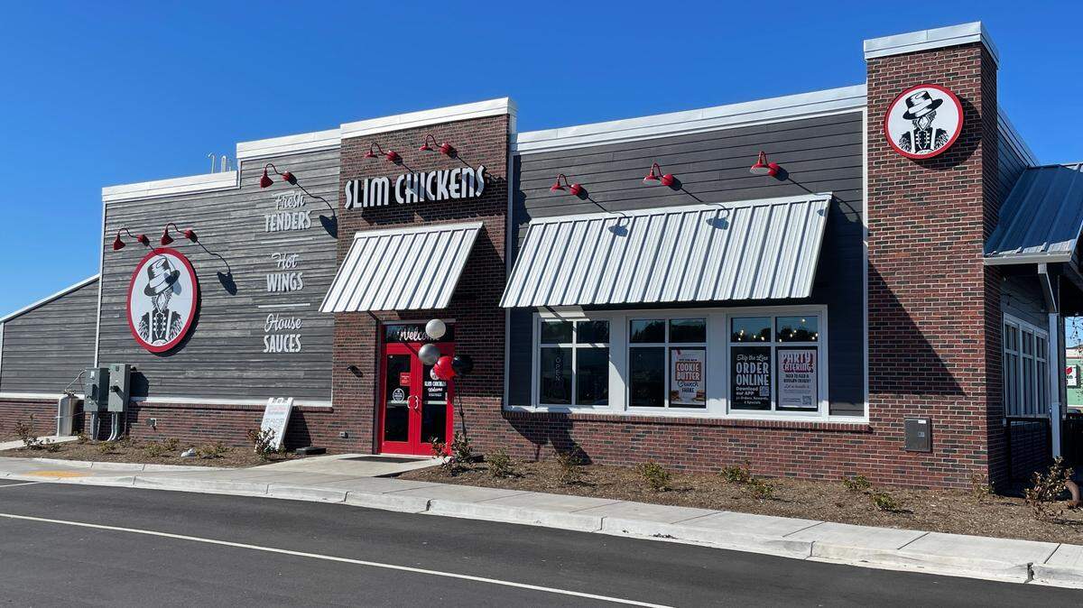 The newly opened Slim Chickens restaurant in Carolina Forest is for sale on LoopNet. The eatery started serving chicken in the Myrtle Beach area in 2024.