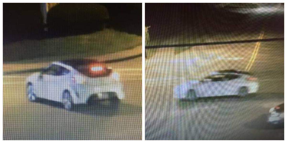 The vehicle involved in a Tuesday night hit and run -
