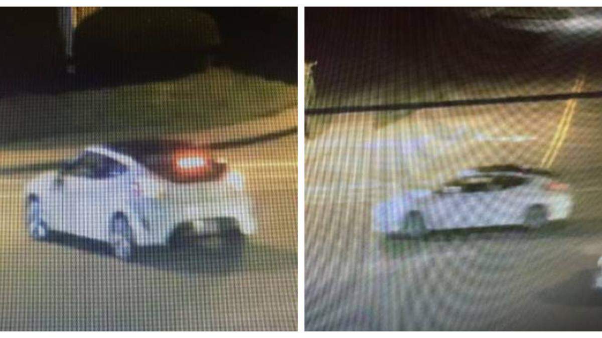 The vehicle involved in a Tuesday night hit and run -