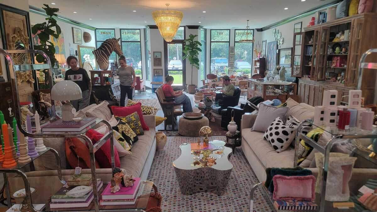 Room Service, a new store in Myrtle Beach, offers decor, furniture and art.