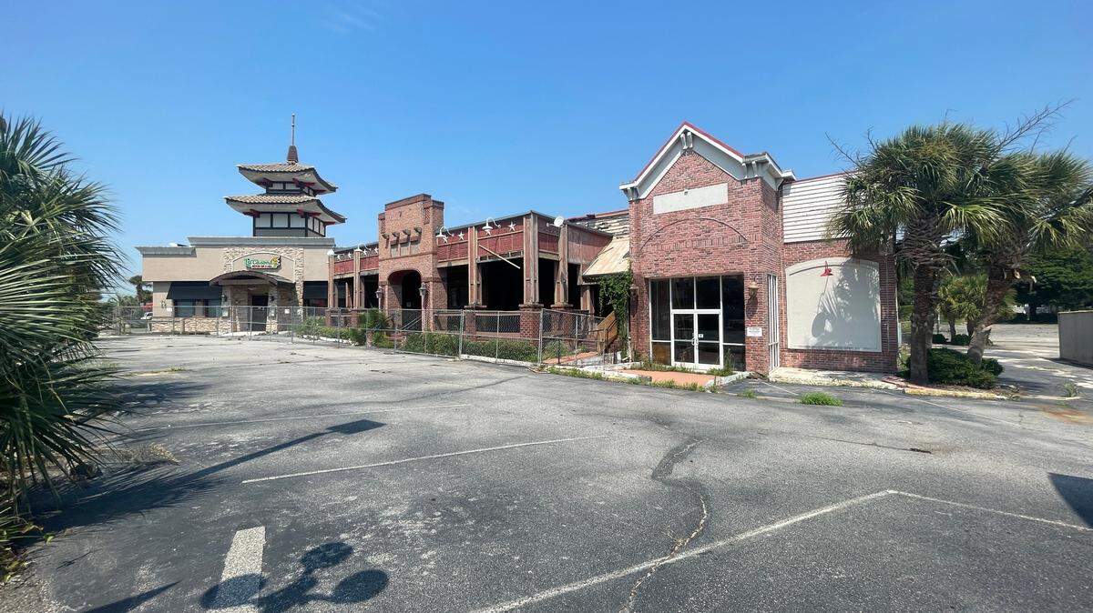 The former La Casona Mexican Restaurant site caught fire in downtown Myrtle Beach in 2019. The eatery location has been involved in litigation since 2020.