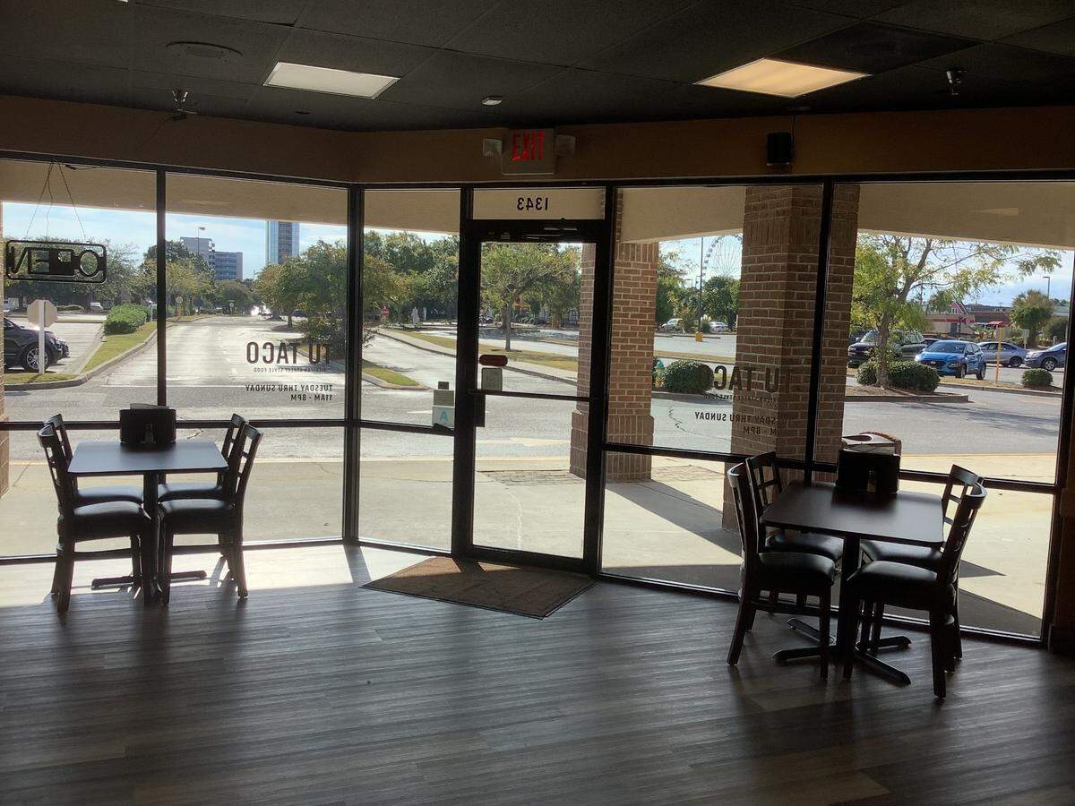 Tu Taco has opened at 1343 North Kings Highway in Myrtle Beach, in a strip mall behind the Olive Garden restaurant.