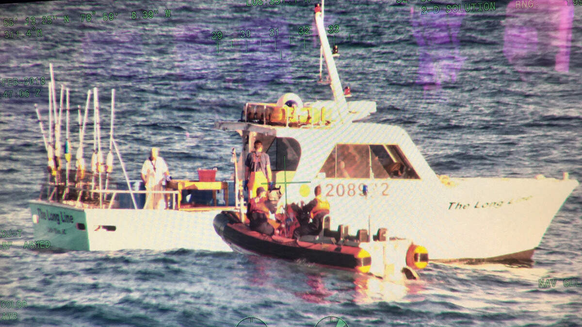 After a Little River fishing crew was caught laying and retrieving fishing traps in prohibited area off Cape Romain, the Coast Guard cited them for illegal fishing Thursday.