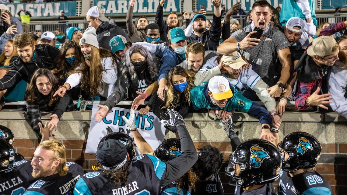 How 1 yard and brutish play factored into No. 18 Coastal Carolina’s win over No. 13 BYU