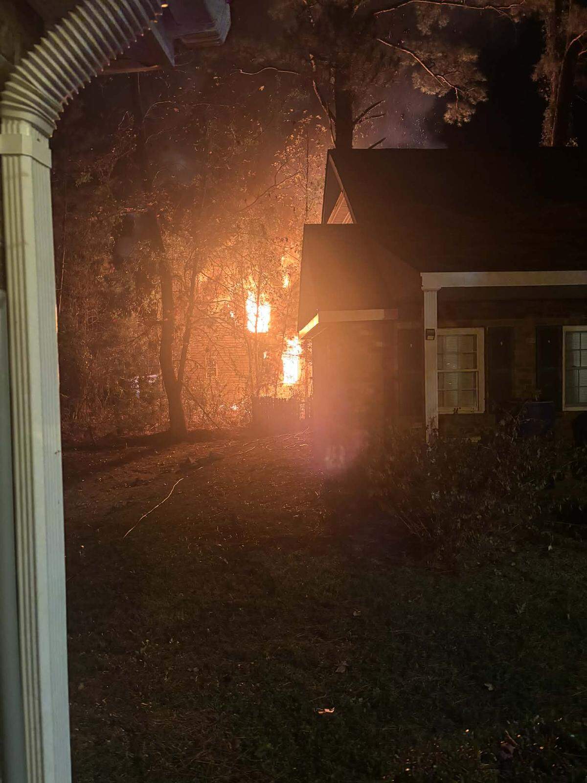 Myrtle Beach Fire crews responded to an early morning fire Tuesday, Dec. 23, 2025, in the 1200 block of Lexi Lane. Explosions from the fire woke residents, according to social media posts.