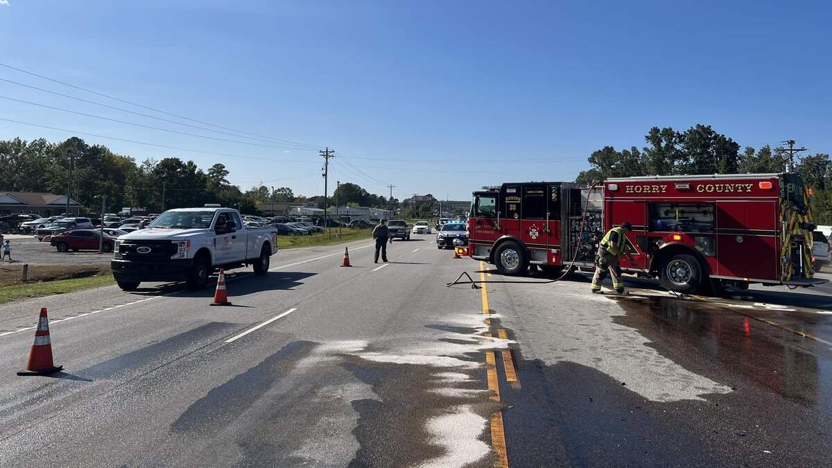 A motorcyclist was killed Monday in a two-vehicle accident on U.S. 501 near Conway. The accident caused lanes to be closed and traffic to be backed up for hours.