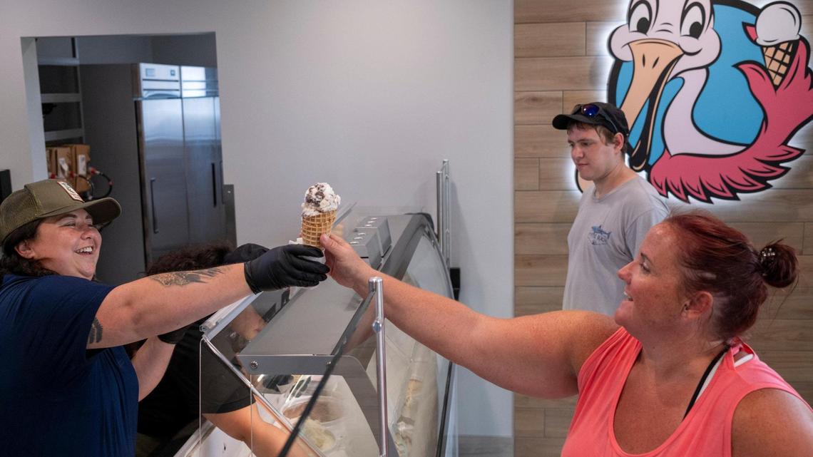 A new ice cream shop opened in Huntington Beach State Park. Here’s what they serve