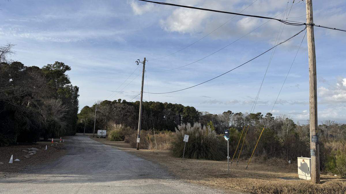 The entrance to Myrtle Beach Safari, located at 851 Folly Ranch Lane in the Socastee, SC area.