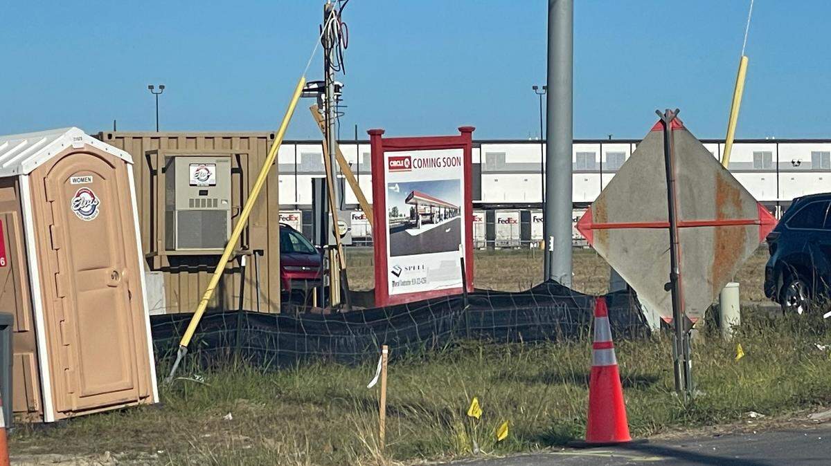 A new Circle K gas station is being built in the Myrtle Beach area.