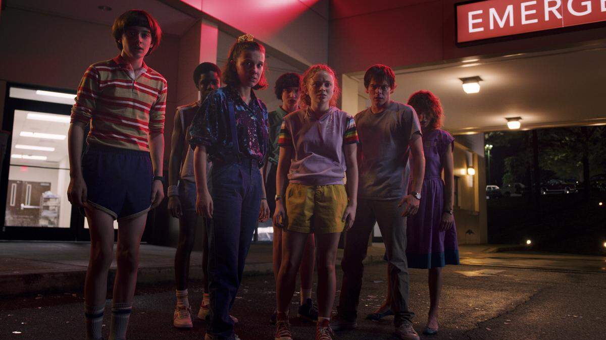 A scene from Stranger Things' third season. (Netflix)