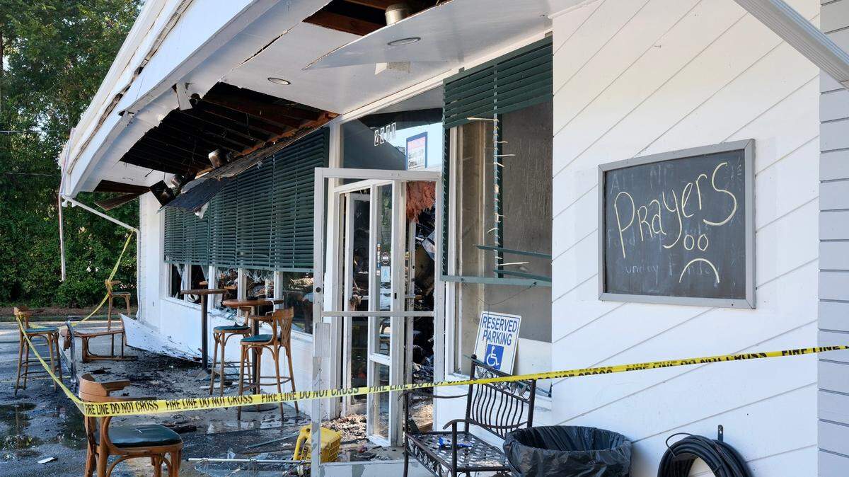 A two-alarm fire in the early hours of Sept. 29, 2021 caused substantial damage to Windjammer Pub in Little River.