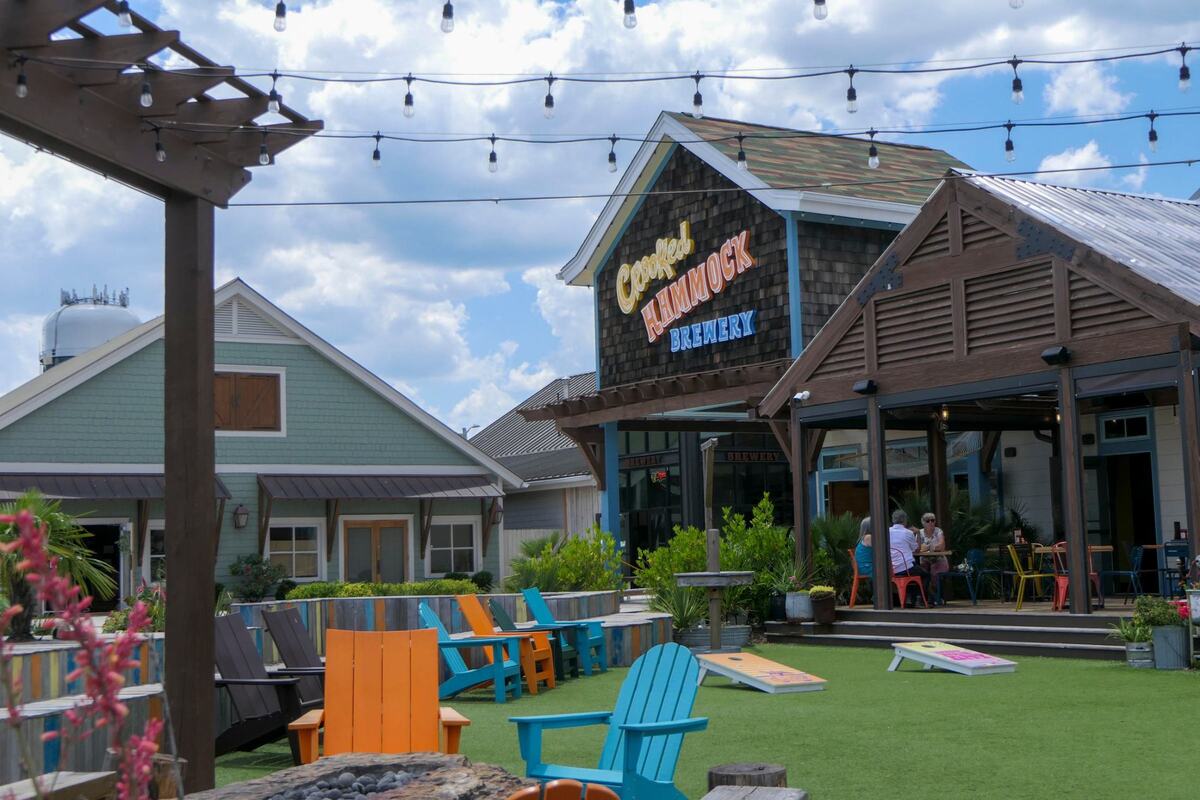 The Crooked Hammock Brewery in Barefoot Landing. May 29, 2024.