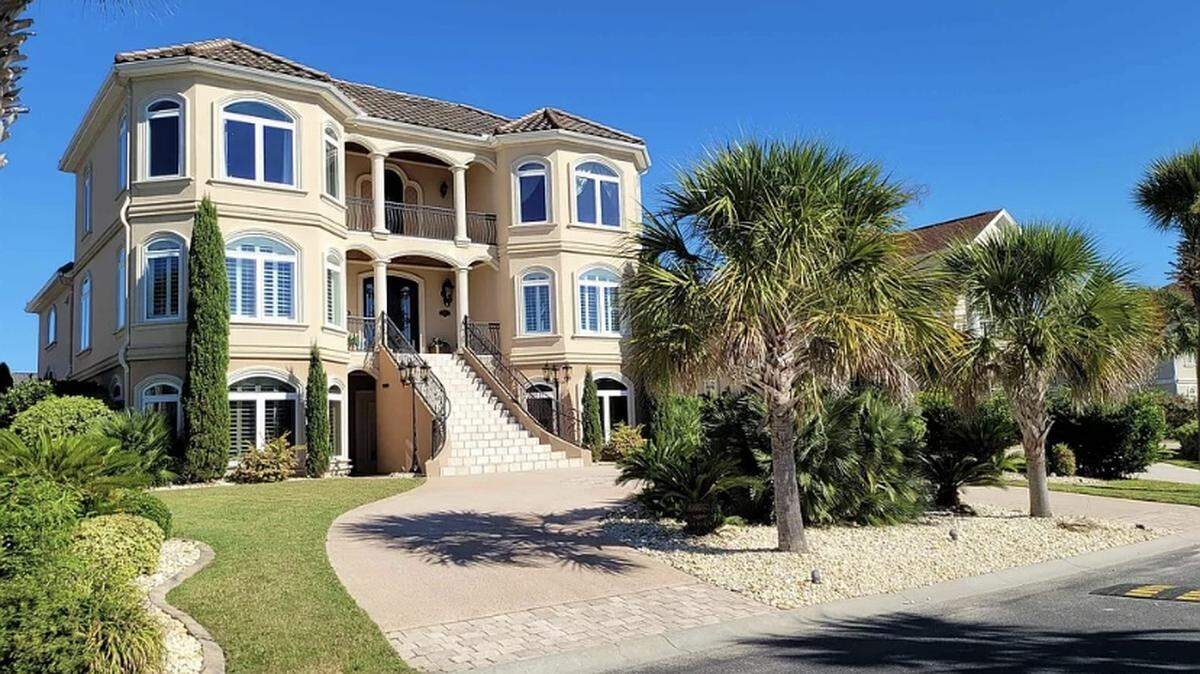 A Myrtle Beach area home that is listed on Zillow for $1.4 million features a heated saltwater pool, a movie theater and an intercom system.