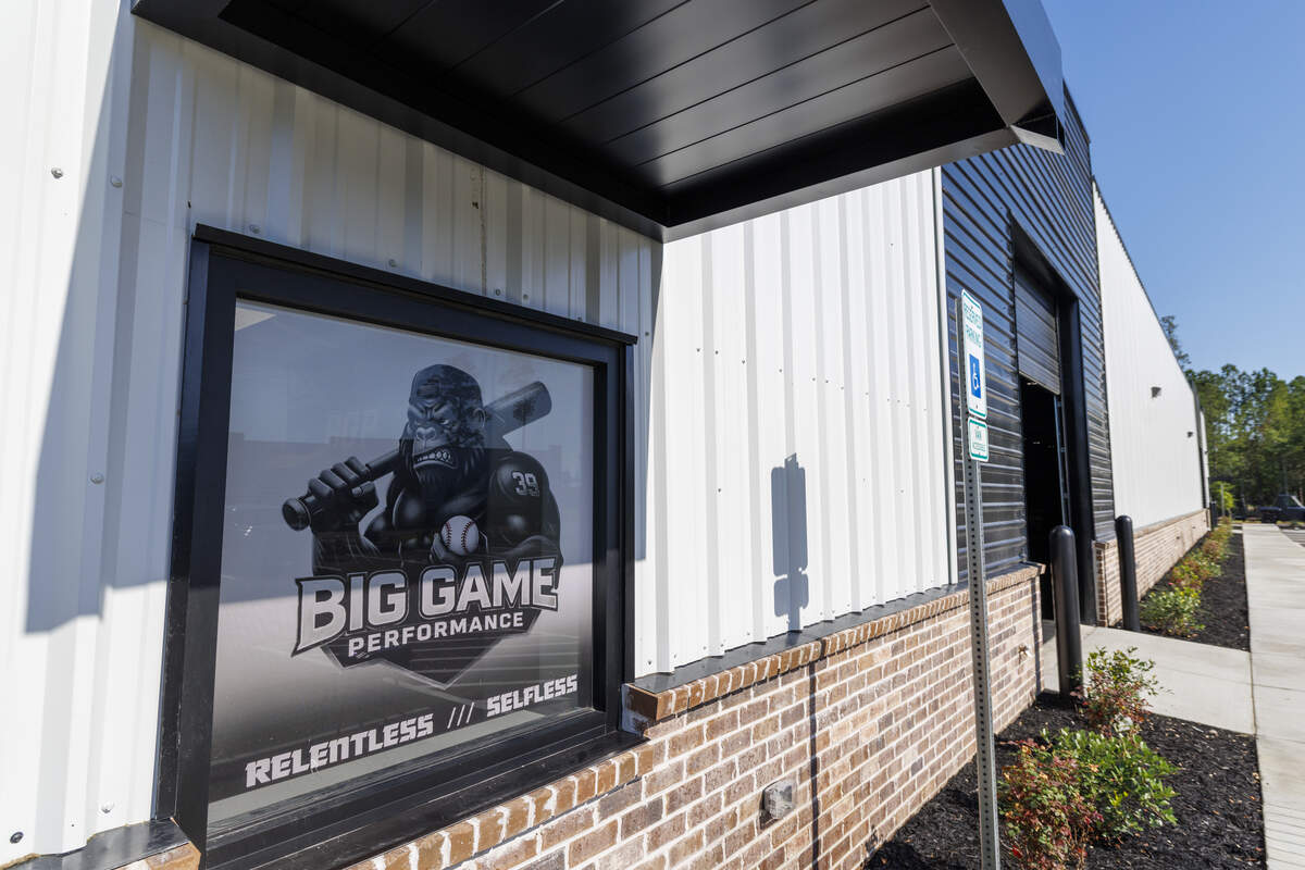 Big Game Performance indoor training facility run by coaches includes batting cages, pitching bullpens and strength-training. June 2, 2026.
