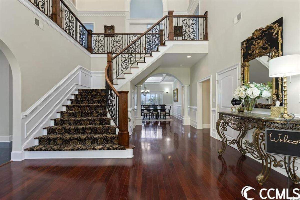 A beachfront home on Myrtle Beach’s Golden Mile is listed for $4.2 million. It has six bedrooms and two pools. 