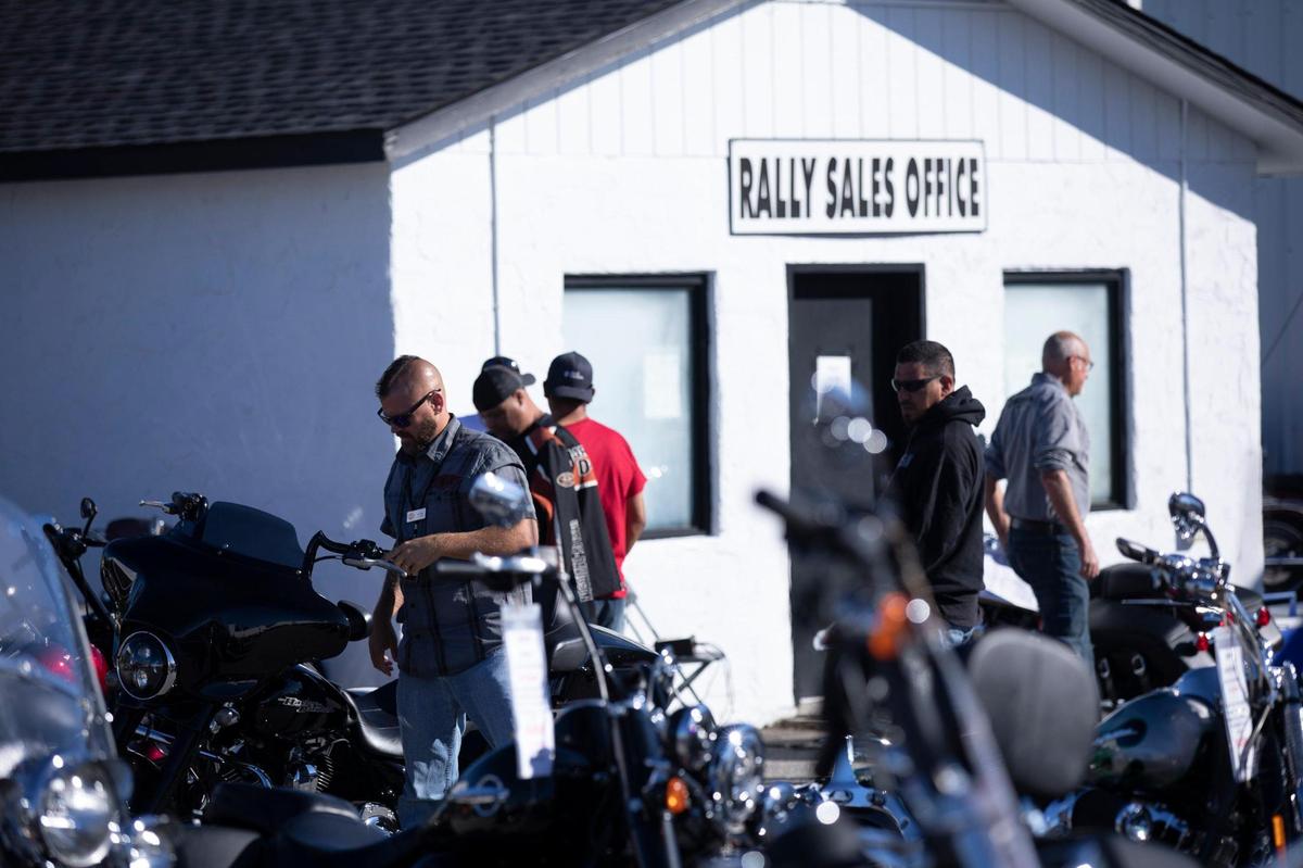 A breakfast meet was held at the Harley Shop at the Beach in North Myrtle Beach as part of the Myrtle Beach Bike Week Fall Rally on Thursday. The rally runs from Sept. 28 - Oct. 4 with events being held at many Grand Strand businesses. October 1, 2020.