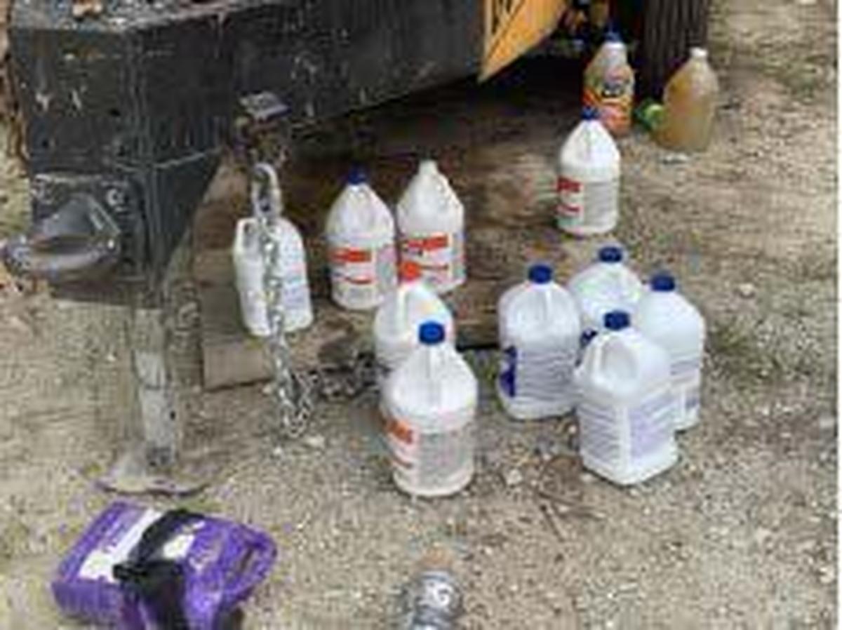 The South Carolina Department of Health and Environmental Control included these pictures in reports documenting what they say are dumping violations at 319 Reindeer Moss Court in the Myrtle Beach, South Carolina. Feb. 6, 2024.