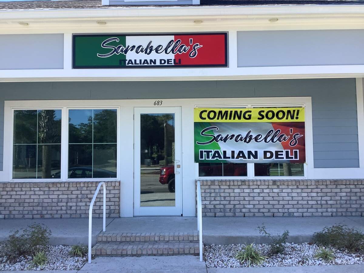 Owner Nick Sarabella hopes to open Sarabella’s Italian Deli before Christmas in the Shops on Main in North Myrtle Beach.