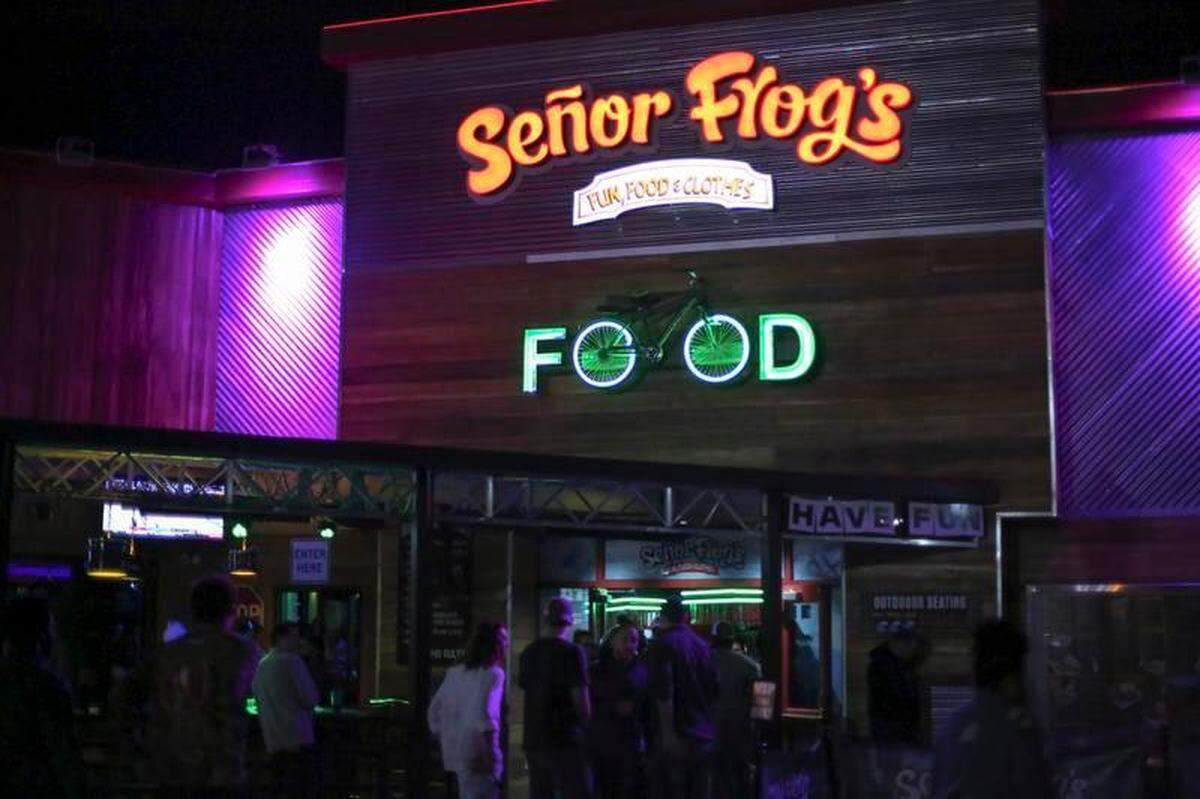 Senor Frogs in Myrtle Beach.