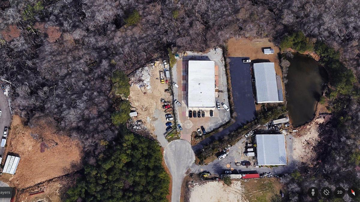 Google Earth image of the site where the South Carolina Department of Health and Environmental Control claims dumping of hazardous waste occurred at 319 Reindeer Moss Court in the Myrtle Beach, South Carolina in 2023.