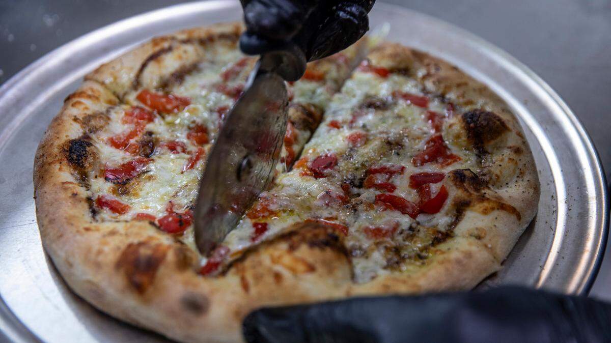Neapolitan style pizza is served at Gio’s Pizzeria Napoletana at The Market Common. Feb. 15, 2024.