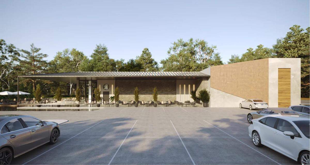 A rendering of what the new Blueberrys Autograph in North Myrtle Beach, will look like. The restaurant will be a more modern, upscale spin on Blueberry’s Grill.