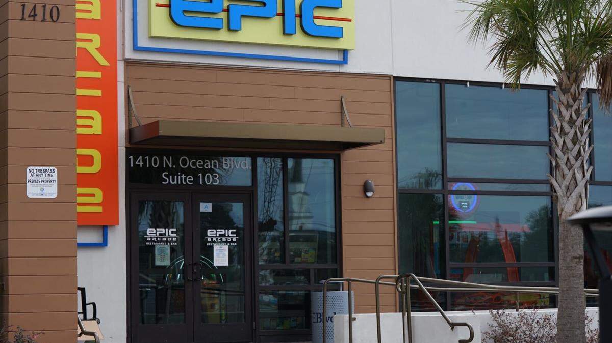 Epic Arcade on Ocean Boulevard in Myrtle Beach.