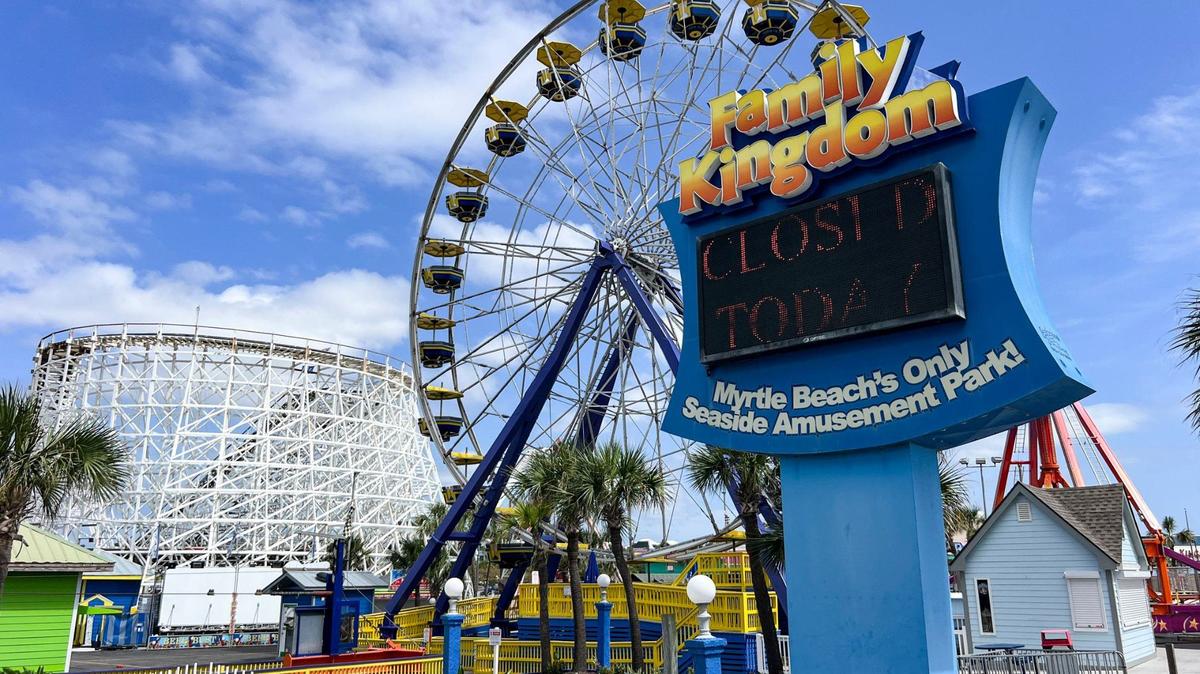 The Family Kingdom amusement park in Myrtle Beach’s last day of the summer season is September 8, 2024.. Sept. 4, 2024.