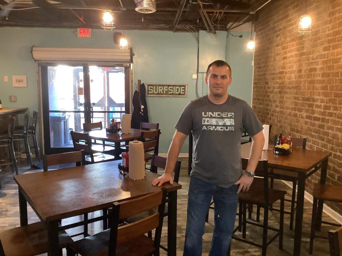 Owner Eric Halford opened Bruiser’s Burgers earlier this month in Surfside Beach.