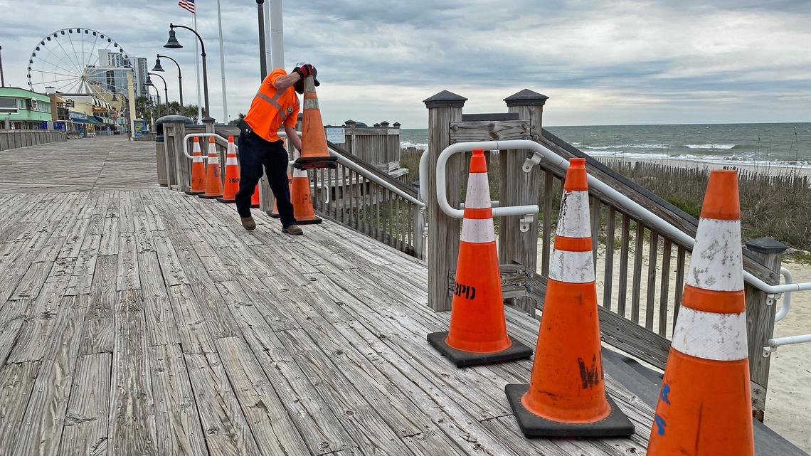 Myrtle Beach to keep beach access points closed despite McMaster’s order amid coronavirus