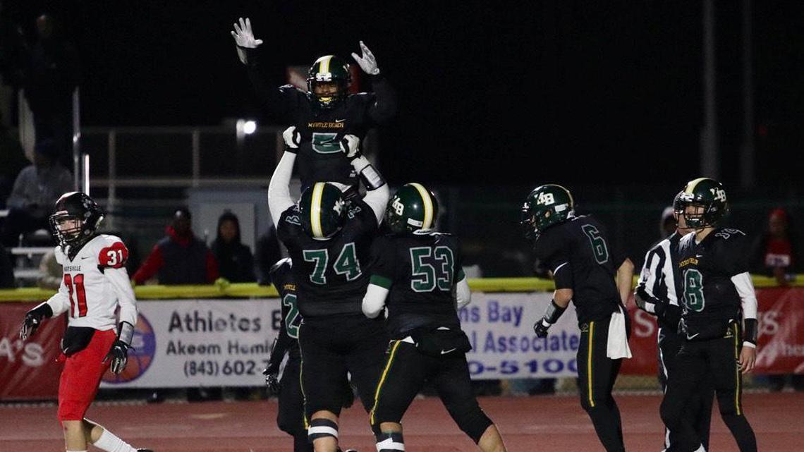 How Myrtle Beach responded against pesky Hartsville with state championship berth on line