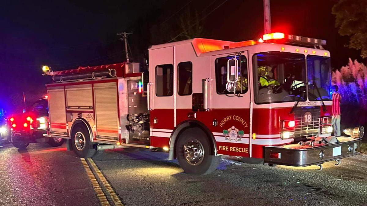 A pedestrian was struck Halloween night in Little River, according to Horry County Fire Rescue. South Carolina Department of Public Safety is investigating.