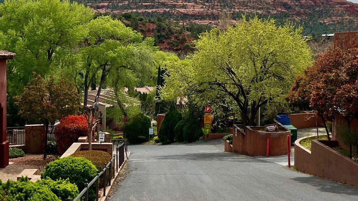 Three climbers became trapped on the cliffside of Touched by an Angel in Sedona, Arizona, on Oct. 11, 2021, officials said. Rescuers provided the group with supplies, allowing them to descend the mountain themselves the following day.