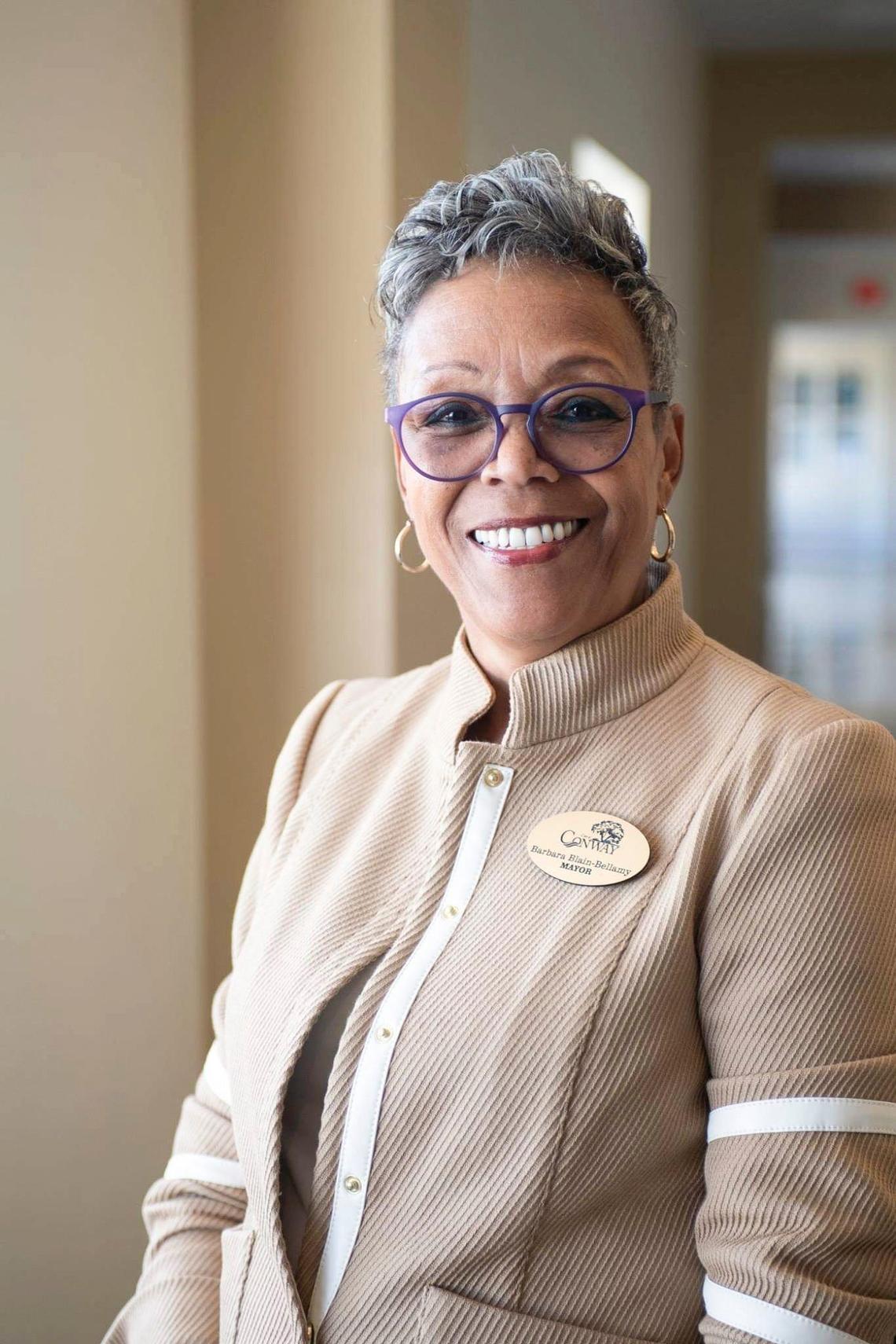Conway Mayor Barbara Blain-Bellamy. Mar 20, 2019. Courtesy City of Conway