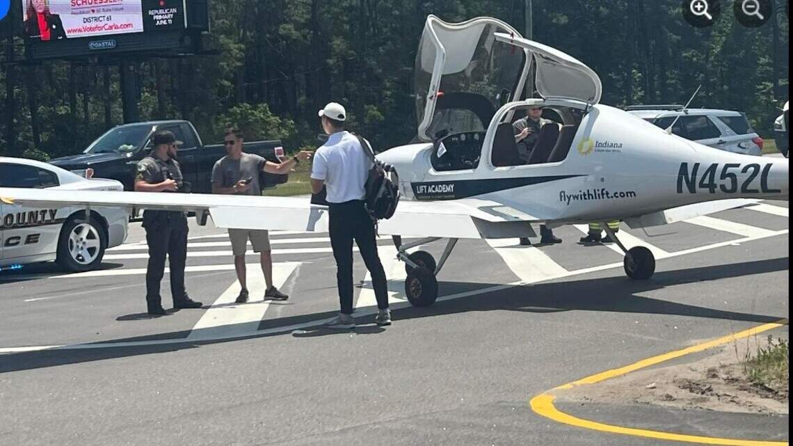 Update: Small plane lands on busy US 501 near Carolina Forest. It was flying to airport