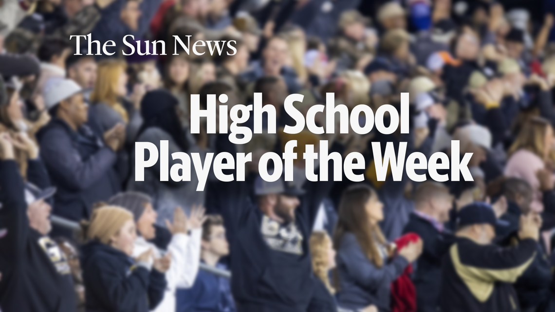 Vote for The Sun News’ high school football Player of the Week: Sept. 30 poll
