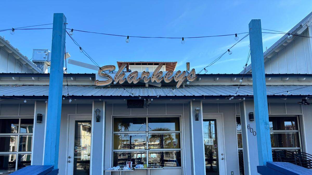 The outside of Sharkey’s from Ocean Boulevard. It will house Sandbar at Sharkey’s, a new brunch restaurant joining the Myrtle Beach Boardwalk.