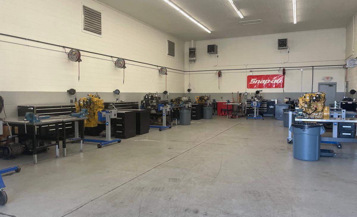 Horry Georgetown Technical College’s existing diesel engine training facility can only accommodate about 20 students. The program often has a wait list of 10-20 people.