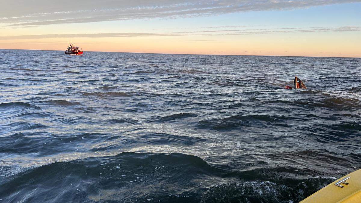 Images provided by the South Carolina Department of Natural Resources from the case of the missing boater Tyler Doyle. The boating accident occurred while Doyle and a friend were hunting off the Little River, S.C. jetties on January 26, 2023. Photos released March 16, 2023.