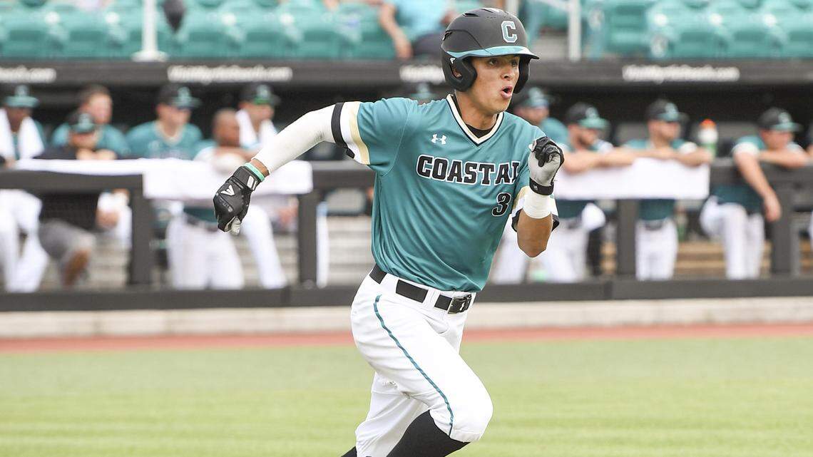 What has made this player the most decorated Coastal Carolina baseball freshman ever