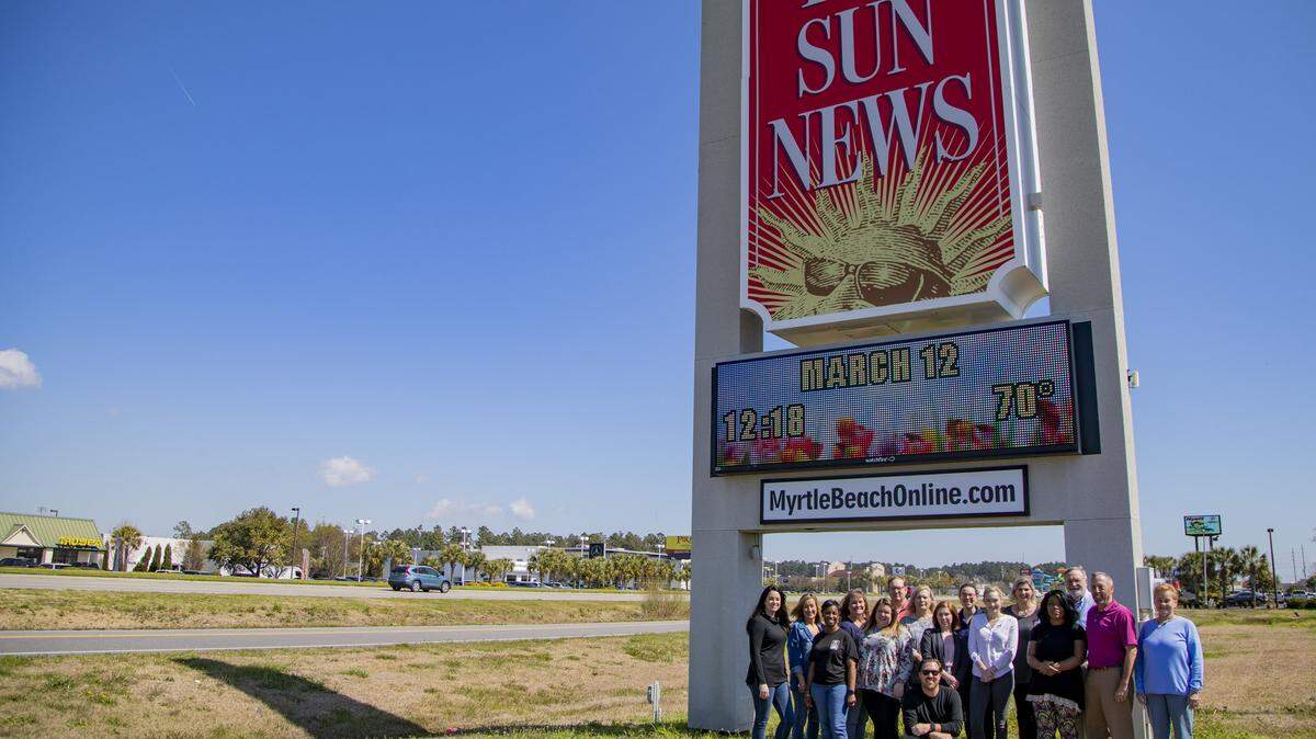 The Sun News staff had its last work day at the Frontage Road location on March 12, 2020. The team will move into a location at the CCNB Center at 38th Avenue North and Robert Grissom Parkway in Myrtle Beach and will have another location for its warehouse.