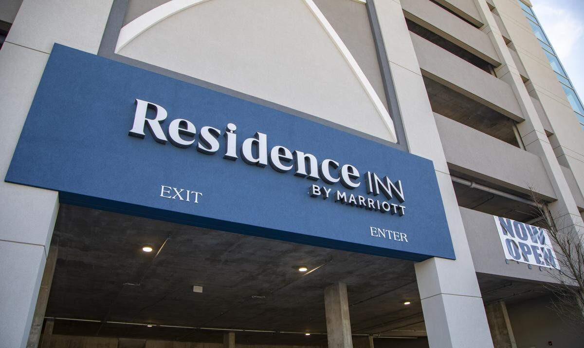 The Residence Inn on Ocean Boulevard in Myrtle Beach.