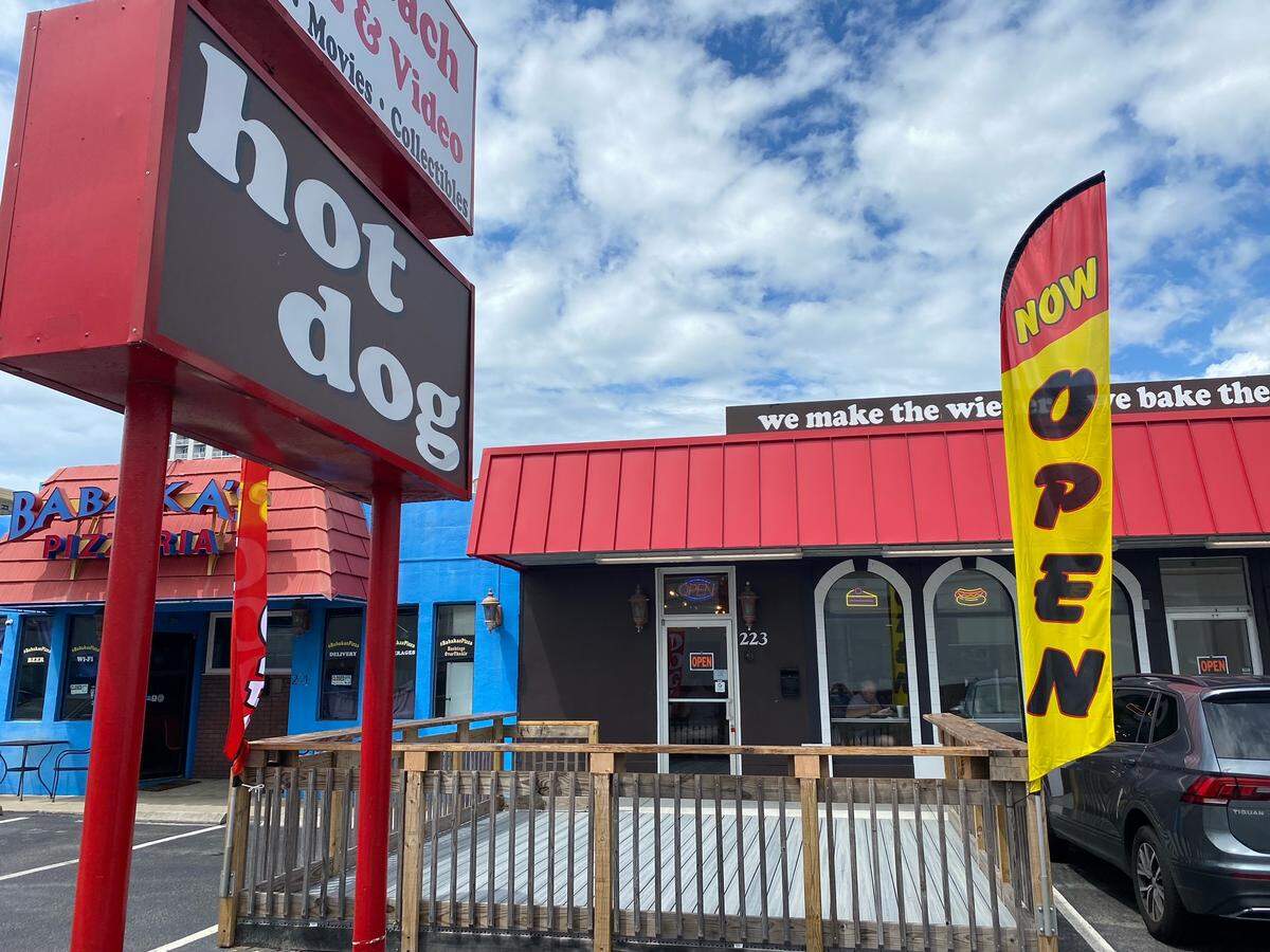 The Hot Dog restaurant moved from Calabash, N.C., and opened on Sea Mountain Highway in North Myrtle Beach in June.