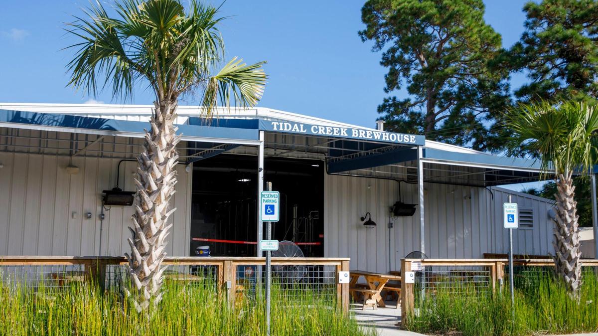 Tidal Creek Brewhouse in Market Common district of Myrtle Beach. Oct. 5, 2021.