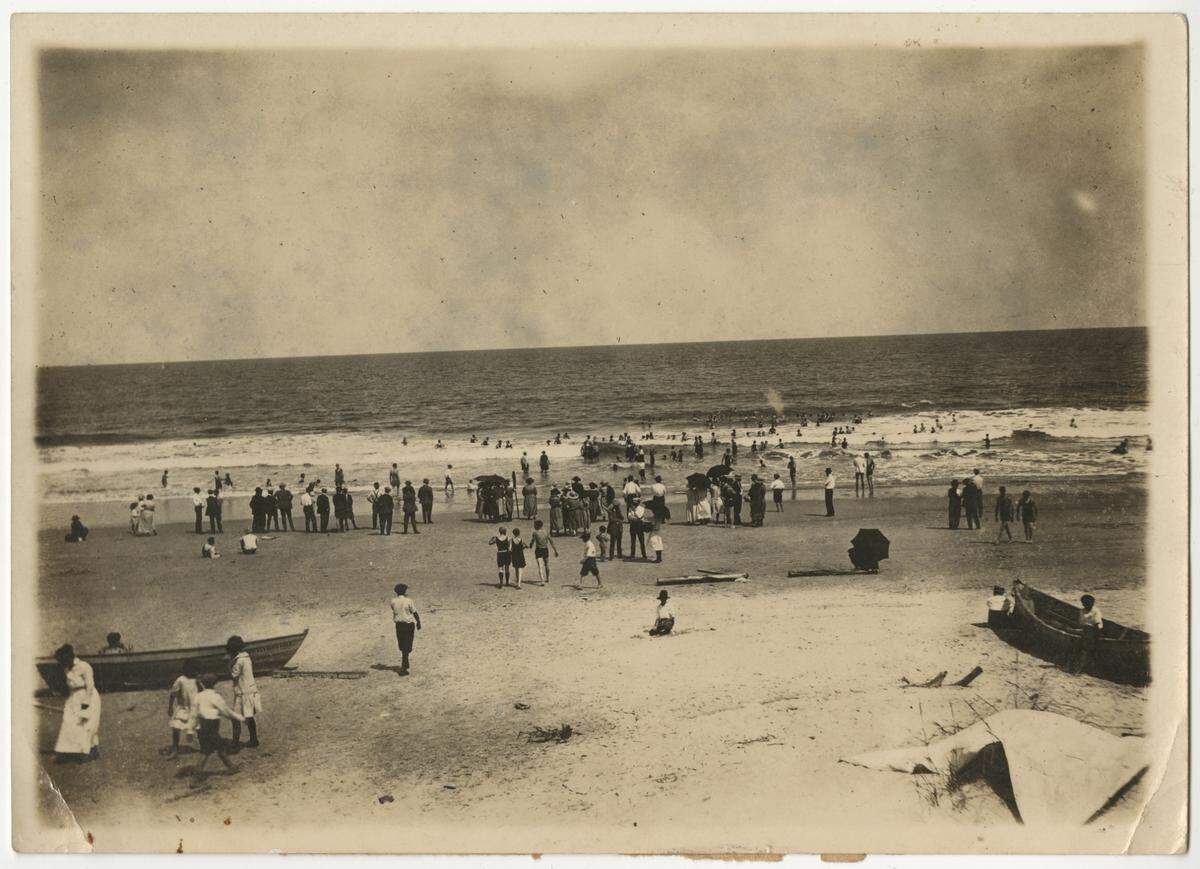A Morning Dip in Myrtle Beach provided by CCU Digital Commons / Horry County Archives Center / Horry County Historical Society Photograph Collection